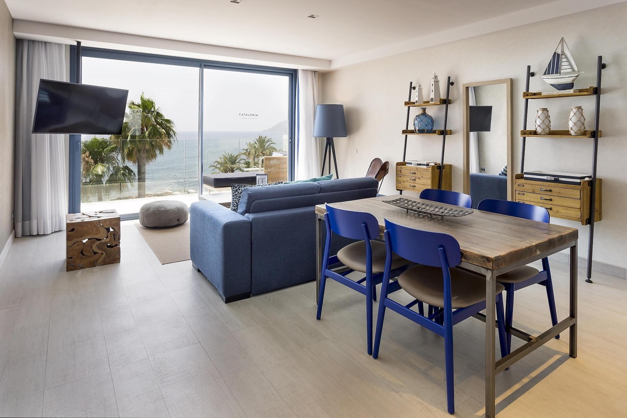 Catalonia Royal Ses Estaques-Adults Only Hotel ซานตาเอวเลเรียเดสริว ภายนอก รูปภาพ